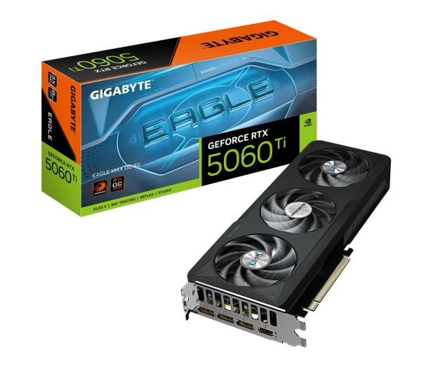 GIGABYTE GeForce RTX 5060 Ti Eagle Max OC 8GB GDDR7 DLSS4 - 1346259 - zdjęcie